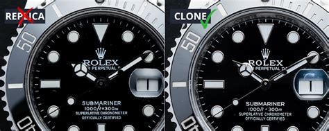 Differenza tra Clone e Replica Orologi .